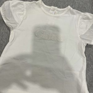 Chloe girls white top